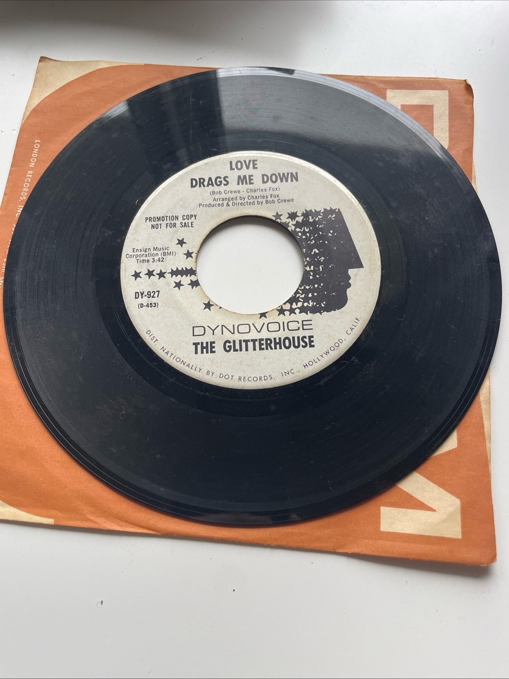 The Glitterhouse, Barbarella / Love Drags Me Down, 7" 45rpm, Vinyl Record